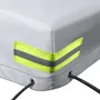 Trailer Cover Waterproof Windproof Dust Protector With Rubber Belt 208x114x13cm