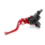 7/8\ Motorcycle Master Cylinder Hydraulic Brake Pump Clutch Handlebar Lever Reservoir Set