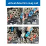 Otomotiv Elektrik Devre Sürücüsü ve Devre Kesici Testi için Çok İşlevli Diyot Test Kiti Elektrik Sistemi Tanısı Araba Elektrik Sistemi Tanı Aracı