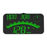 Head Up Display for Car Large Screen Digital GPS Speedometer 5.5-Inch Car Hud Head-Up Display Speeding Alarm
