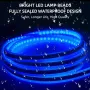 1.8m Gündüz Farları LED Dekoratif Şerit Araba Kaputu Izgara Kaput için Dekoratif Işık Şeridi Kılavuz Işık Atmosfer Akan Işık