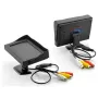 Monitor LCD per auto da 4,3 pollici con aletta parasole per la visualizzazione delle immagini di retromarcia