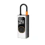 100W Portable Car Air Pump Wireless Air Pump Car Tire Pump Power Bank with LED Emergency Light for Cars Motorcycles Bicycles