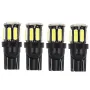 4 Pack 10-7020 SMD Car Clearance Bulbs T10 LED 194 168 Wedge Replacement Reverse Dashboard Light Bulbs License Plate Light