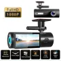 Perekam Mengemudi Mobil 2,0 Inci Wifi HD Depan Belakang Perekaman Ganda Penglihatan Malam Mobil DVR Perekaman Full HD 1080P Lensa Sudut Lebar 170 Derajat