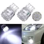 2PCS T20 LED Car Bulbs 9LED Signal Tail Reverse Brake Light Bulbs 36LM Turn Signal Tail Light 12V Reverse Light Brake Light Bulbs