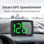 Araba GPS HUD Dijital Hız Göstergesi KMH MPH Büyük Yazı Tipleri Yeşil Işık Araba HUD Head Up Display Tüm Arabalar İçin