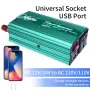 3000W Modified Sine Wave Inverter - Reliable Power for RVs and Boats with Overload Protection and USB Output