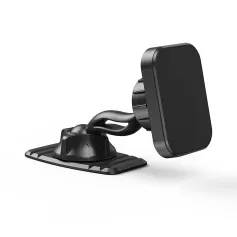 Magnetic Car Phone Holder Strong Magnet 360° Rotating Dashboard Phone Holder for iPhone 11 Xiaomi Huawei 6 Magnets Sticky Magnetic Mobile Phone Navigation Holder