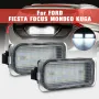 2x 18 LED Luz de placa de licença para Ford Fiesta Focus C-Max Kug