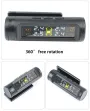 High-Precision Wireless Tire Pressure Monitor System 360° Rotatable 433.92 MHz Hidden Tire Pressure Monitor Car Tire TPMS Display