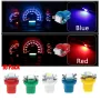 10 Pack LED Car Indicator Lights T5 B8.5d Width Light 5050SMD 1 LED Instrument Light Instrument Panel Light Bulbs