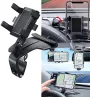 Dudukan Ponsel Mobil Panel Instrumen Khusus Mobil Kaca Spion Tetap Navigasi Mobil Penopang Plat Nomor Dudukan Ponsel Dasbor Mobil