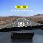 Geyiren M8 OBD2 HUD Head-up Display Car Digital Speedometer Smart System Speed Mileage Water Temp RPM Projector for Car Glass