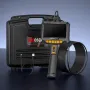 Borescope Inspeksi Genggam 5 inci 8mm Kamera Endoskopi 1080P Lensa Ganda Rotasi 360 Derajat