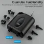 Portable Paddle Board Pump 20PSI High Pressure Multifunction Electric Air Compressor Pump for Inflatable Boat Pool Surfboard