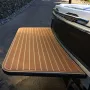 6mm 2400x900x6mm Marine Flooring Faux Teak EVA Foam Boat Decking Sheet