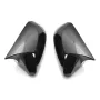 Horn Glossy Black Rear View Side Car Mirror Cover Caps Fit For Toyota Camry 2018+ Avalon 2019 C-HR 2016-2018+