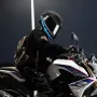 EL LED Motorcycle Helmet Light Strip Waterproof Bar Flashing Stripe Shark Mouth Night Signal Luminous Durable