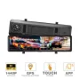 AZDOME AR12 11.26 inç Ekran Dikiz Aynası Dash Cam Park Yardımı Dokunmatik Ekran DVR Ön Arka Çift Lens WiFi GPS Kaydı Sürüş Geçmişi Takibi Sürüş Kaydedici