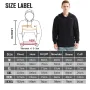 Winter Hooded Electric Heating Sweatshirt Heated Clothes for Men USB Heating Sweatshirt Warm Motorcycle Outdoor Clothing M/L/XL/XXL/XXXL/4XL