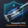 Borescope Inspeksi Genggam 5 inci 8mm Kamera Endoskopi 1080P Lensa Ganda Rotasi 360 Derajat