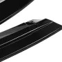3Pcs Glossy Black Front Bumper Protector Lip Spoiler Covers Trim For Mercedes Benz CLA-Class W117 2016-2020 