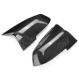 Car Rear View Mirror Cap Cover For BMW F21 F22 F30 F32 F33 F34 F35 F36 E84 2012-2019 Carbon Fiber Look Direct Add-On M-Style