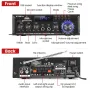 AUTSOME 12V 220V 50Wx2 HIFI Stereo Audio Amplifier 85db Car Home 2.0 channel Power Amplifier bluetooth