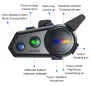 Coralme Q18 1000M Motorcycle Intercom Helmet bluetooth Headphones Music Sharing Headset