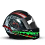 EL LED Motorcycle Helmet Light Strip Waterproof Bar Flashing Stripe Shark Mouth Night Signal Luminous Durable
