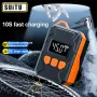 Suitu 150Psi Portable Cordless Electric Air Compressor Mini Air Pump Inflator Digital Display for Bicycle Motorcycle Ball