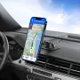 Magnetisk bilhållare stark magnet 360 grader roterande instrumentbräda telefonhållare för iPhone 11 Xiaomi Huawei 6 magneter klibbig magnetisk mobiltelefon navigationshållare