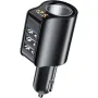 Car Charger Lighter Conversion Plug One To Three QC3.0 Fast Charge 2 In 1 USB