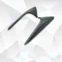 For Tesla Model 3/Y Car Fender Camera Covers Carbon Fiber Side Protective 2PCS