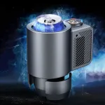 Smart 2-in-1 Car Heating Cooling Cup Cold Hot Coffee Milk Electric Beverage Warmer Cooler Holder For Drinks Travel Mini Car Fridge
