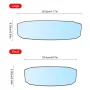Car Interior Rearview Mirror Corner Convex Rearview Mirror Anti-Glare Car Interior Rearview Baby Child Seat Watch Visor Mirror