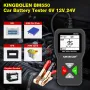Kingbolen BM550 Mobil Listrik 6V 12V 24V Multifungsi Tampilan Digital Cerdas Uji Baterai Profesional Diagnosis