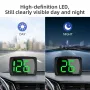Araba GPS HUD Dijital Hız Göstergesi KMH MPH Büyük Yazı Tipleri Yeşil Işık Araba HUD Head Up Display Tüm Arabalar İçin