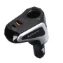 Car Charger with Type-C PD65W & 100W Super Fast Charge USB 165W 12V-24V Universal Crystal LCD Display