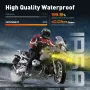 NOVSIGHT A500-WL13-3 3500LM Motorcycle LED Spot Light 45W Motorcycle Headlamp White Light