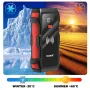 FOXSUR 26800mAh Jump Starter 12V Power Bank Car Emergency Startup Power Supply 5V/2A With LED Light