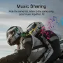 Coralme Q18 1000M Motorcycle Intercom Helmet bluetooth Headphones Music Sharing Headset