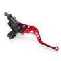 7/8\ Motorcycle Master Cylinder Hydraulic Brake Pump Clutch Handlebar Lever Reservoir Set
