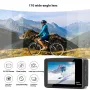 AUSEK 4K 60fps Action Camera with Dual Screen Sport Camera Anti-Shake Remote Control Video Wifi Oet Wide Angle DV Camera Sports Camera 30m Waterproof Ratingutdoor Cycling Helm
