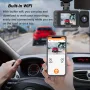 3 Channel WiFi Car Dash Cam HD Video Recording with Night Vision High-Definition Screen Car DVR Night Vision 1920*1080P