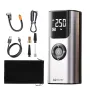 Máy bơm lốp xe hơi BUWEI Máy nén khí di động cho xe hơi Máy bơm lốp xe hơi có màn hình LCD Máy bơm hơi tự động cho xe máy xe đạp thuyền