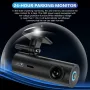 Car Driving Recorder Front & Rear Dual Camera WiFi Night Vision HD 1080P Car DVR Camera with 24H Parking Monitoring