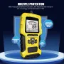 ANHTCzyx 12V 24V Intelligent Battery Tester Car Battery Tester 3Ah - 200Ah Battery Life Capacity Internal Resistance Tester Motorcycle Battery