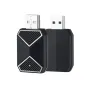 Adattatore 2 in 1 per Android Auto CarPlay cablato-wireless, Plug & Play, Assistente vocale con BT 5.0, WiFi 5GHz